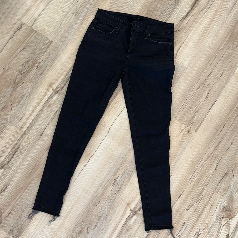 Black Joe’s Jeans raw hem skinny jeans